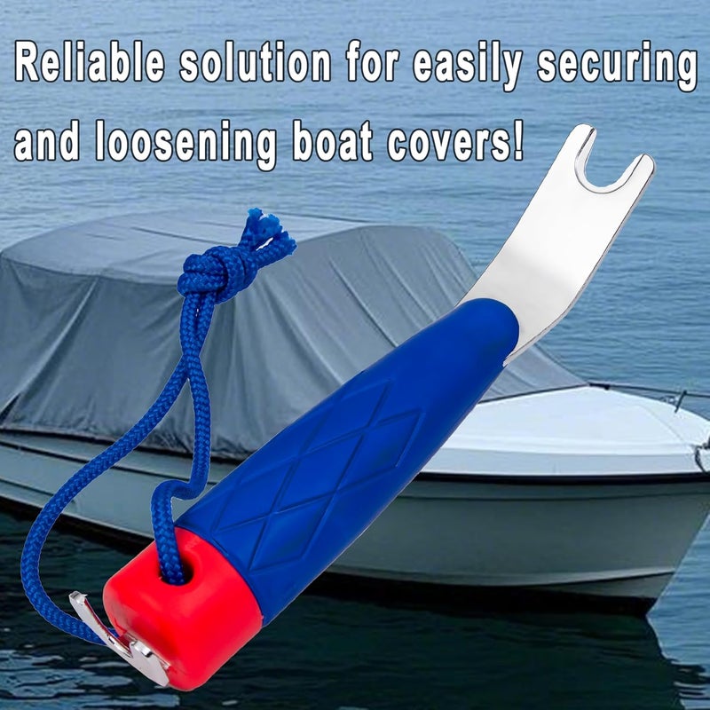 FullMayPro Top-Snapper Tool for Boat Canvas Snaps,Boat Cover Snap Release Tool,Prevent canvas from tearing,with 3/8inch boat cover snaps - Image 3